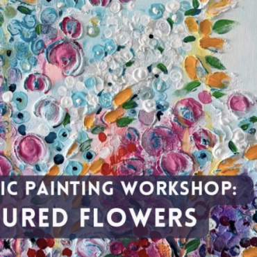 Textured Flowers Workshop by Askin Asan